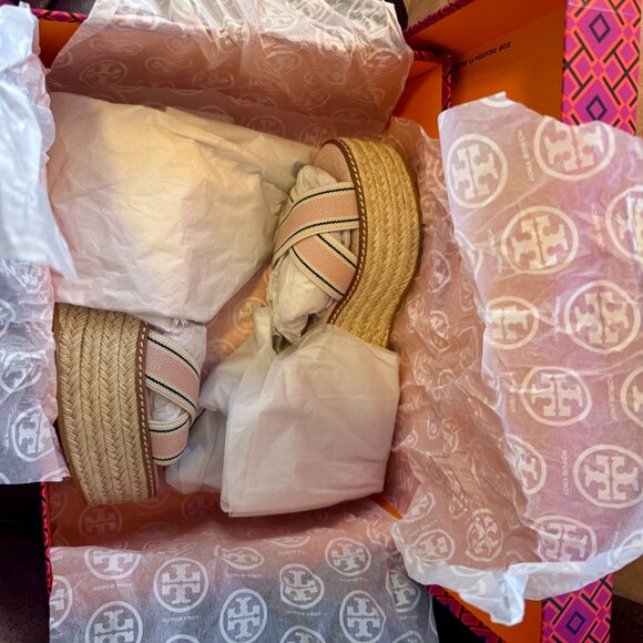 Tory Burch Blush 50 MM Frieda Espadrille - Picture 6 of 8